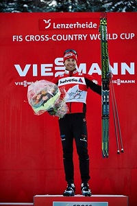 Alex médaillé d'argent à la troisième ronde du Tour de ski!